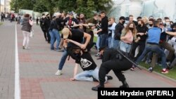 Протесты в Минске, 14 июля 2020 год 