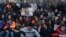 Armenia - Supporters of Artur Sargsian attempt to stage a sit-in in Yerevan, 20Mar2017.