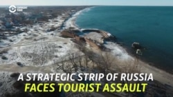 Russia's Strategic Strip Of Sand and Sea Faces Tourist Assault