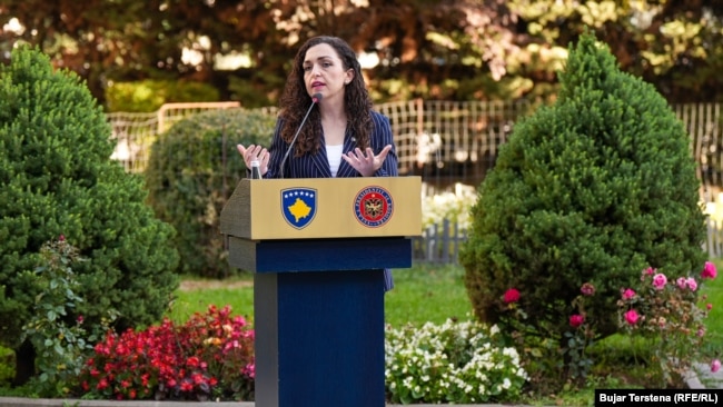 Presidentja e Kosovës, Vjosa Osmani.