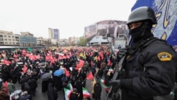 راهپیمایی حکومتی «روز قدس» در میدان انقلاب تهران