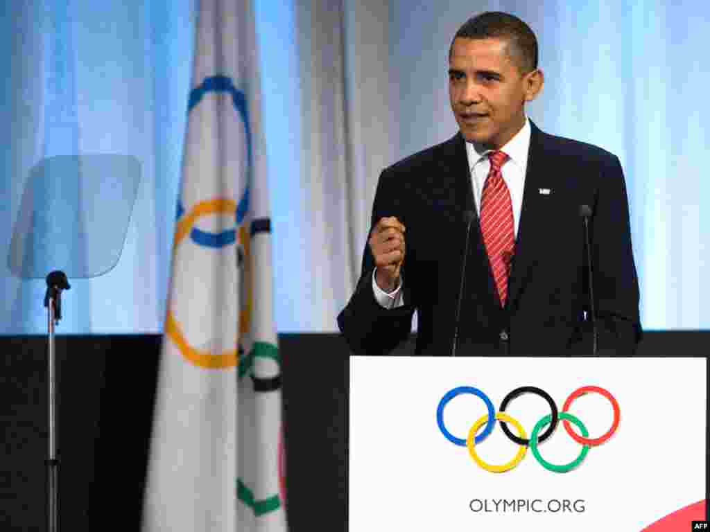 2 tetor '09 - Presidenti amerikan, Barak Obama, ka arritur në Kopenhagë për të mbështetur ofertën e Çikagos për të organizuar Lojërat Olimpike 2016. Obama është presidenti i parë amerikan që personalisht i adresohet Komitetit Olimpik, për të mbështetur ofertën e një qyteti. 