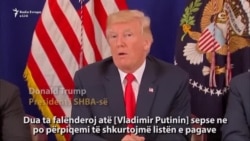 Trump "falënderon" Putinin