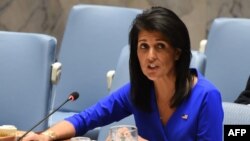 U.S. Ambassador to the United Nations Nikki Haley