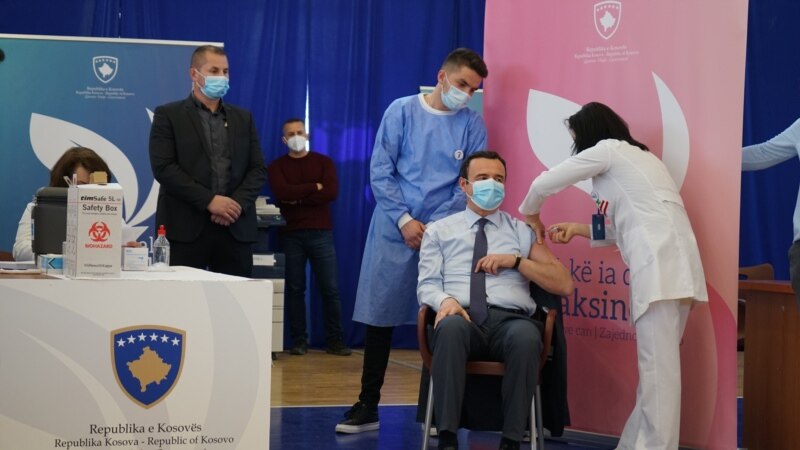 Premijer Kosova primio prvu dozu vakcine protiv COVID-19
