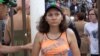 Olga Misik says that the case was filed against her and the other two activists "because in our country, it is forbidden to protest against the authorities."