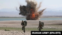 Իրանի զինված ուժերի զորավարժությունները Ադրբեջանի հետ սահմանից ոչ հեռու, հոկտեմբեր, 2021թ. 