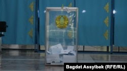 Урна для голосования на выборах в Курултай. 23 августа 2026 года