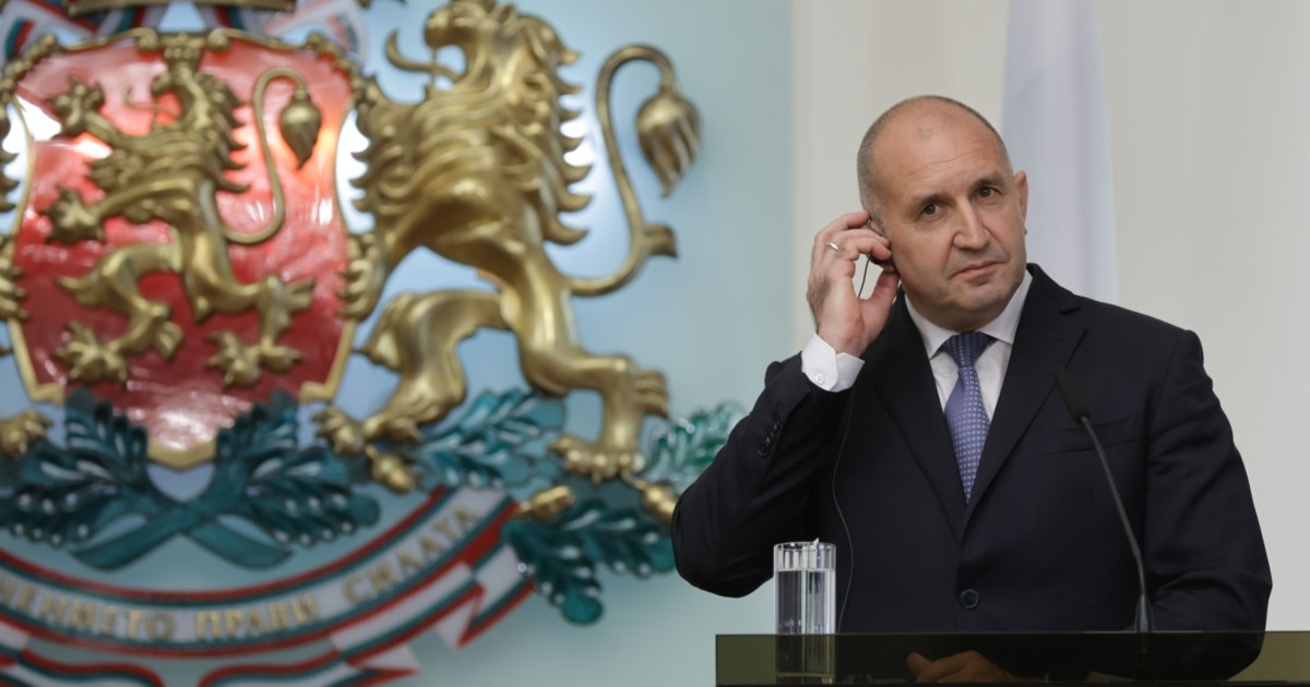 Искането на президента Румен Радев за провеждане на референдум за