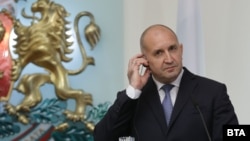 Президентът Румен Радев.