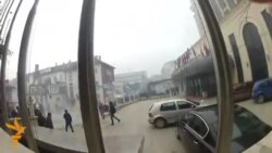 Përplasje të dhunshme në Prishtinë