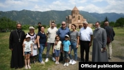 Նախագահ Արմեն Սարգսյանը Օձունի վանական համալիրում