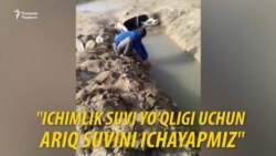 Sizdan Telegram: "Ариқ сувини ичаяпмиз"
