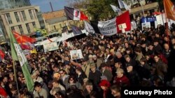 Одна из акций оппозиционных партий в Петербурге