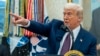 U.S. President Donald Trump speaks while making an announcement at the White House, Washington, August 6, 2025. 