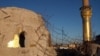 The aftermath of an attack on the Golden Mosque in Samarra in late February (file photo)