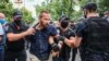 Акція під посольством Білорусі: поліція склала адмінпротоколи на п’ятьох людей