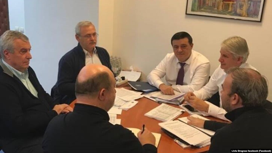 Liviu Dragnea, Călin Popescu Tăriceanu, Eugen Teodorovici, Niculae Bădălău, Daniel Chițoiu și Darius Vâlcov