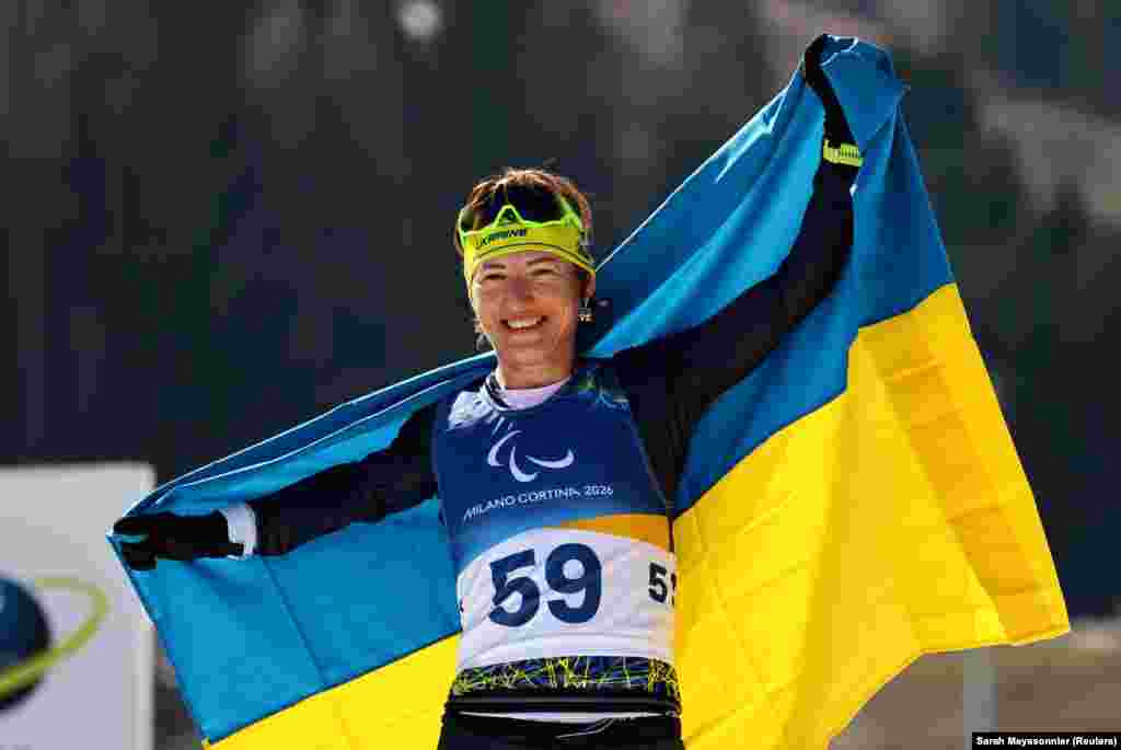 Among other complaints, the Ukrainian team on March 11 detailed how bronze medalist Oleksandra Kononova (pictured) was made to remove earrings with the message "Stop War."