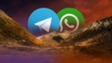 Коллаж: блокировки WhatsApp и Telegram