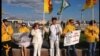 "Гадел Русия" Казанда Украина сугышына каршы пикет уздырды