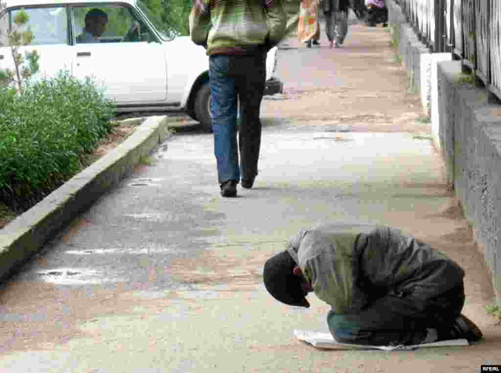 Баъзеҳо гадоиро пеша карданд.