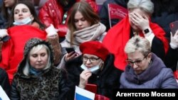 Концерт на стадионе по случаю аннексии Крыма