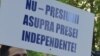 Alina Radu: „Este vădit un caz de presiune care se face acum..., dar în 13 ani „Ziarul de Gardă” nu a pierdut nici un proces în instanță”