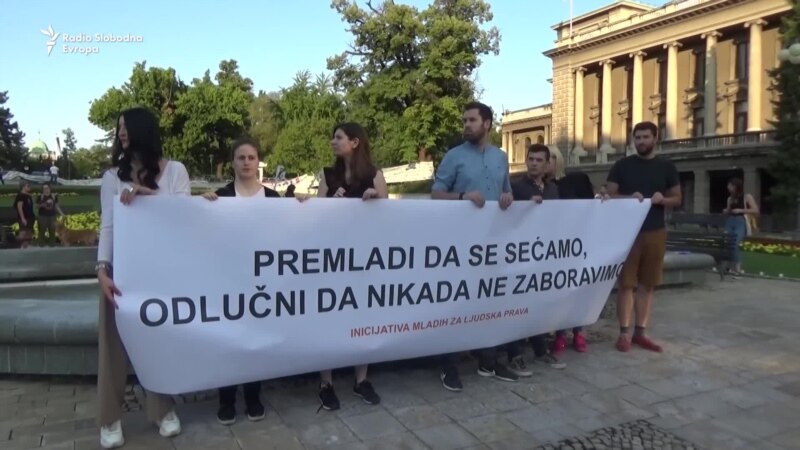 U Beogradu sveće za srebreničke žrtve