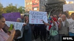 Protest građana Niša zbog aerodroma