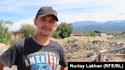 Асаба Болатбек Оразбаев той тоқтағалы құрылыс саласына ойысқан. Алматы, 27 шілде 2020 жыл.