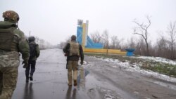 Украинские военные в Константиновке.