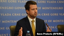 Jakov Milatović, predsjednički kandidat Pokreta Evropa sad, Podgorica, 1. februar 2021.