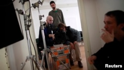 Bosniyada film çəkilişi.