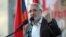 Armenia -- Dashnaktsutyun leader Vahan Hovhannisian addresses a rally in Yerevan's Liberty square, 2May2012.