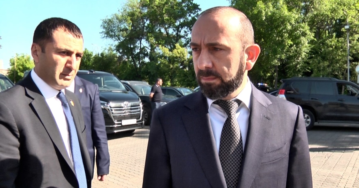 There may be good news on the signing of the peace agreement. Mirzoyan