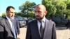 Արտգործնախարար Արարատ Միրզոյանը Հաղթանակի զբոսայգում, Երևան, 9-ը մայիսի, 2025թ․
