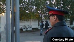 Сотрудники полиции в городе Павлодаре. Иллюстративное фото.