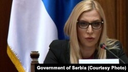 Maja Popović, ministarka pravde Srbije