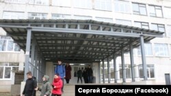 Здание Керченского политехнического колледжа после трагедии, декабрь 2018 года