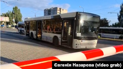 «У салоні були люди. Дрон ударив прямо біля зупинки громадського транспорту»