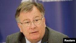 Danish Defense Minister Claus Hjort Frederiksen (file photo)