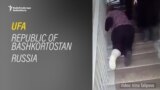 Viral Video Shows Patient Crawling On Stairs In Russian Hospital