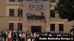 Sa jednog od brojnih protesta održanih u Čačku nakon tragedije u Novom Sadu, foto-arhivA: 20. maj 2025. godine