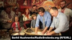 Українські митці, ветерани АТО та родини Героїв Небесної сотні 23 квітня взяли участь у акції «Великдень для героїв»