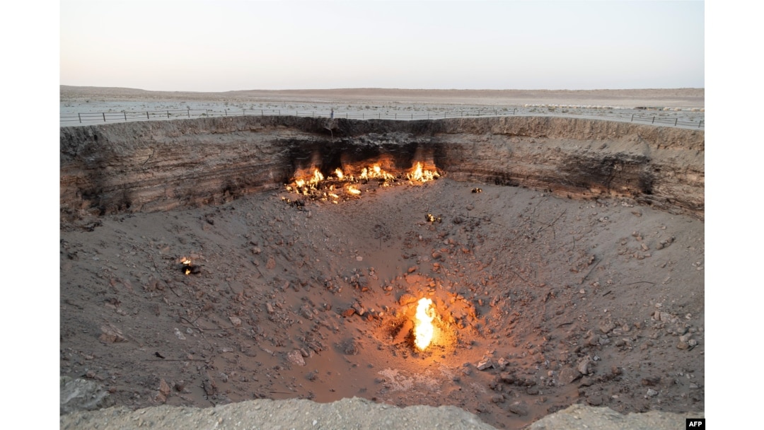 Closing The 'Gates Of Hell': Turkmenistan's Fiery Gas Crater Is