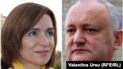 Maýa Sandu we Igor Dodon