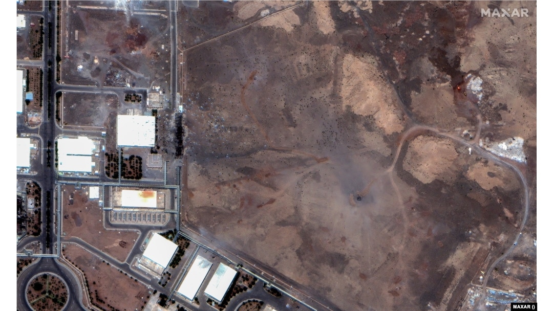 Noi imagini din satelit arată pagubele asupra siturilor nucleare iraniene