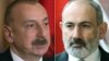Президент Азербайджана Ильхам Алиев и премьер-министр Армении Никол Пашинян