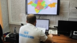 Пункт оповещения населения об угрозах и чрезвычайных ситуациях в Крыму, архивное фото